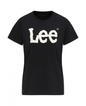 LEE Logo Tee in Black L42UER01